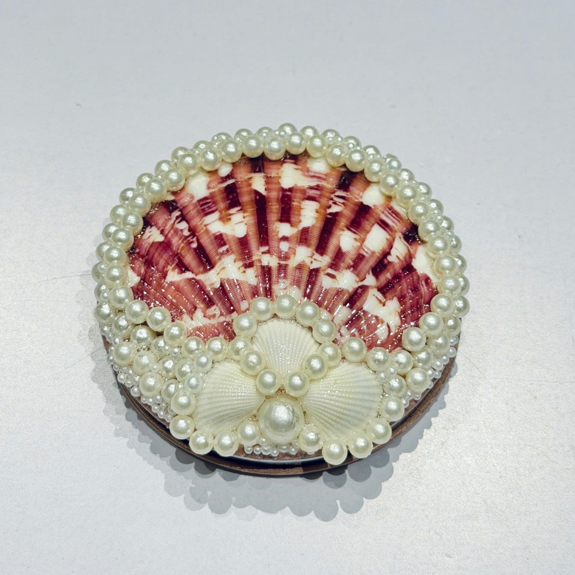 Gương Vỏ Sò Handmade - Basic Edition (6.5 cm)